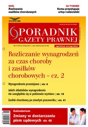 : Poradnik Gazety Prawnej - e-wydanie – 27/2013