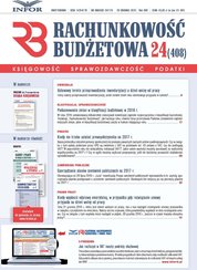 : Rachunkowość Budżetowa - e-wydanie – 24/2016