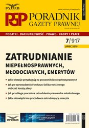 : Poradnik Gazety Prawnej - e-wydanie – 7/2019