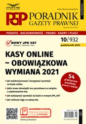 : Poradnik Gazety Prawnej - e-wydanie – 10/2020