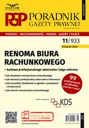 : Poradnik Gazety Prawnej - e-wydanie – 11/2020