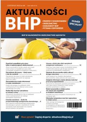 : Aktualności BHP - Numer specjalny - e-wydanie – BHP w najnowszym orzecznictwie sądowym