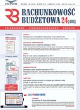 : Rachunkowość Budżetowa - 24/2016