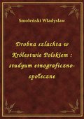 ebooki: Drobna szlachta w Królestwie Polskiem : studyum etnograficzno-społeczne - ebook