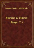 Kawaler de Maison-Rouge, T. I - ebook