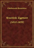 Krasiński Zygmunt (1812-1859) - ebook