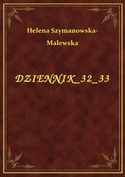 : Dziennik 32 33 - ebook