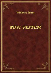 : Post Festum - ebook