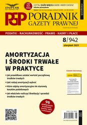 : Poradnik Gazety Prawnej - e-wydanie – 8/2021